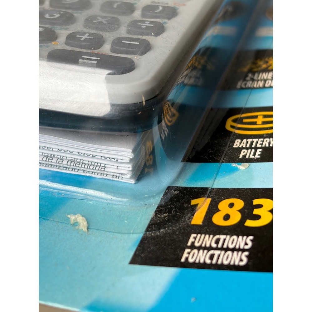 Sharp EL-531VB Advanced DAL Scientific Calculator 183 Functions 2-Line Display - Picture 3 of 5